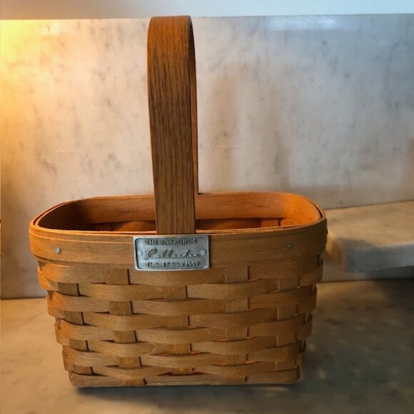 HENN Collector's Society 1997 Limited Edition Mini Shopper Fruitwood Bas… - Picture 6 of 14